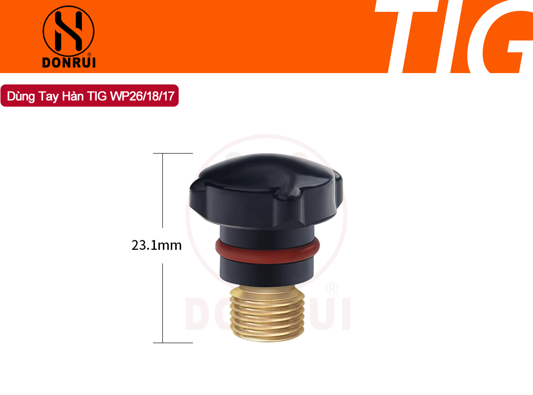 Đuôi mỏ hàn tig ngắn